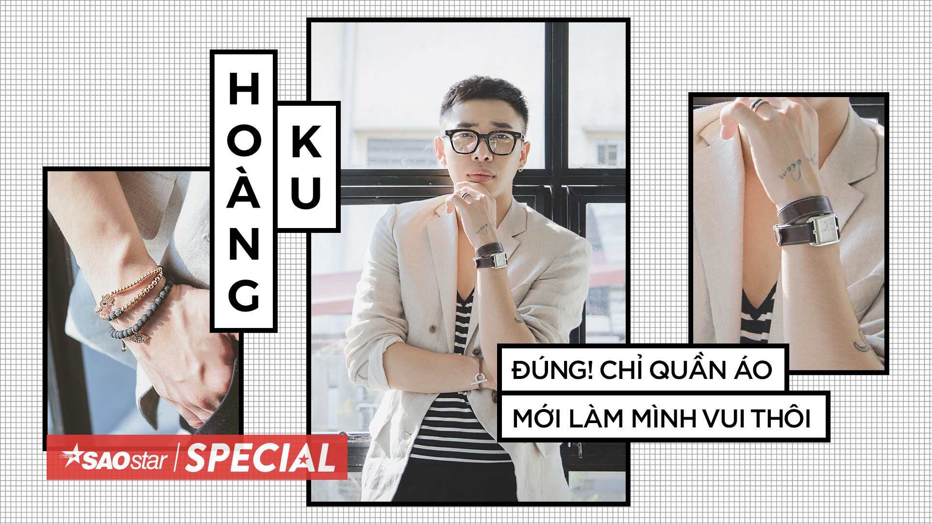 Hoàng Ku: 'Đúng! Chỉ quần áo mới làm mình vui thôi' Ảnh 2