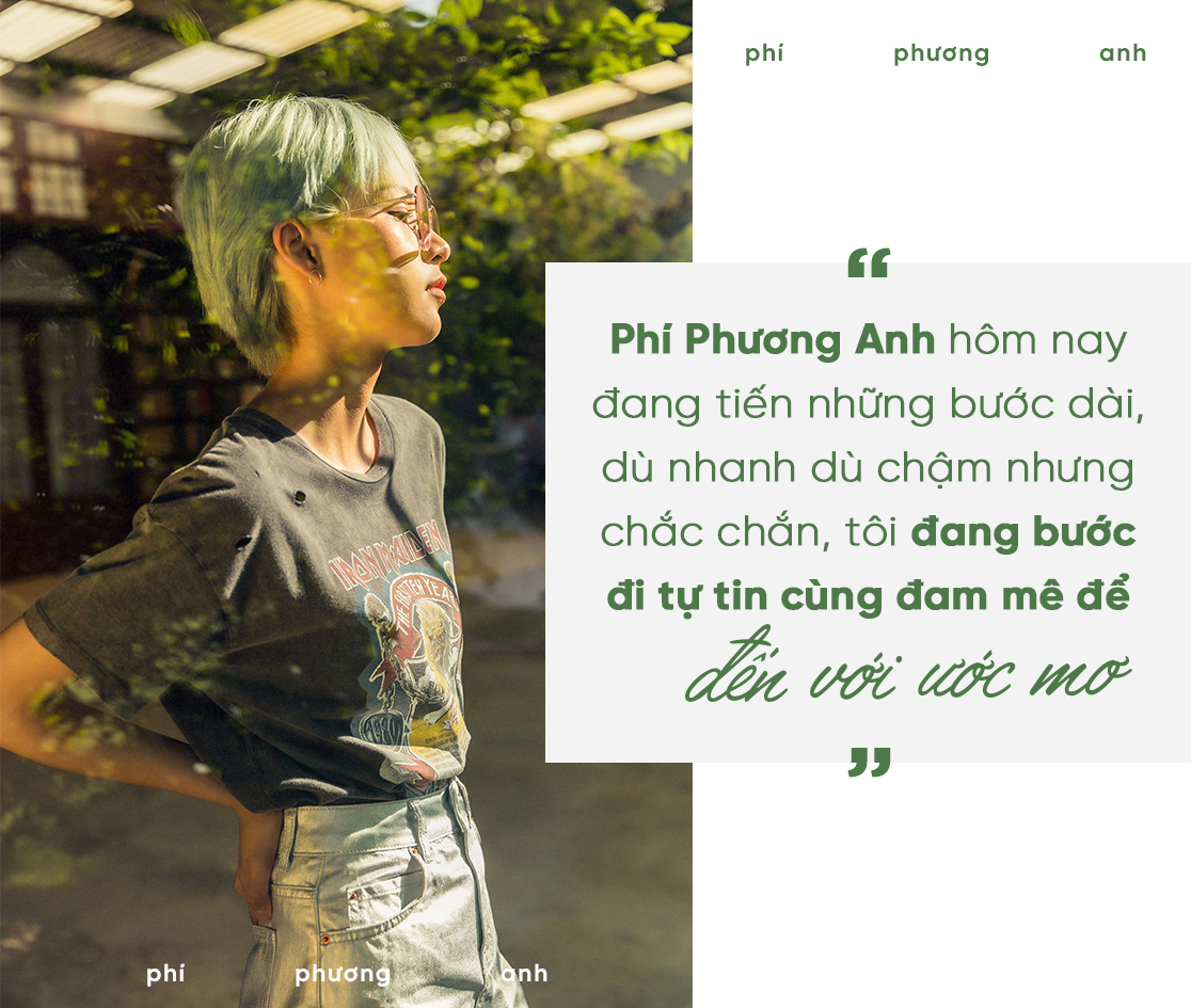 Phí Phương Anh: 'Tôi thấy mình đã tiến một bước dài về phía ước mơ'