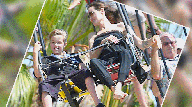 Mừng sinh nhật cặp sinh đôi Knox - Vivienne 9 tuổi, Angelina Jolie cùng các con 'quậy tung' khu vui chơi Ảnh 2