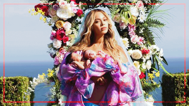 Beyonce 'gây bão' mạng xã hội khi lần đầu tiên tiết lộ hình ảnh đôi song sinh Ảnh 2