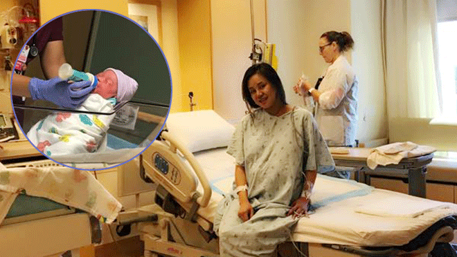 Ca sĩ Vy Oanh vừa sinh con thứ hai tại Mỹ Ảnh 2