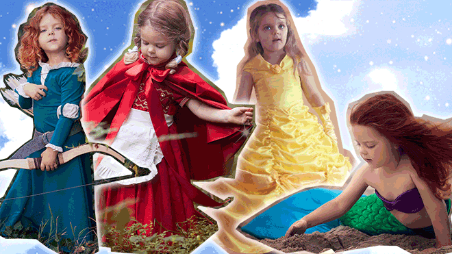 Cosplay thành các nhân vật bước ra từ câu chuyện cổ tích, cô công chúa 5 tuổi có khơi dậy mảnh kí ức tuổi thơ trong bạn? Ảnh 2