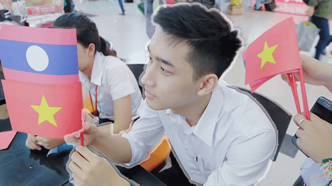 Làm quen với hotboy Lào sở hữu chiều cao khủng hiện đang du học tại Việt Nam! Ảnh 2