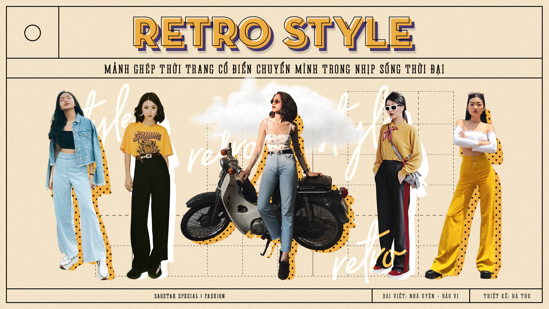 Retro Style: mảnh ghép thời trang cổ điển chuyển mình trong nhịp sống thời đại