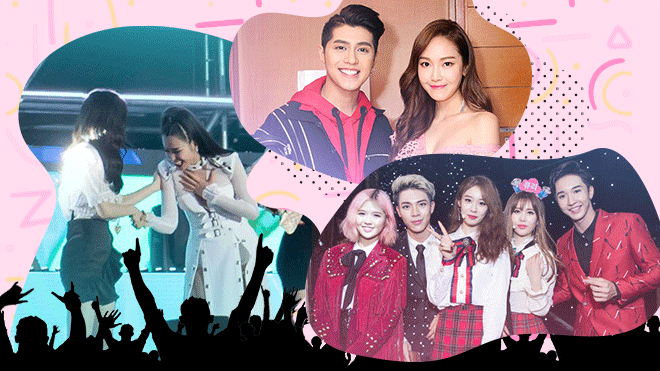 Sao Vpop và Kpop: Chỉ vài giây 'moment' chung cũng đủ khiến fan 'chết đứ đừ' Ảnh 2