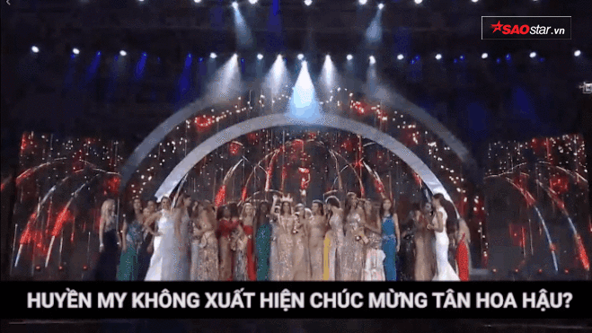 Huyền My không xuất hiện chúc mừng tân Hoa hậu, nhiều thí sinh rời sân khấu trước khoảnh khắc công bố Ảnh 2