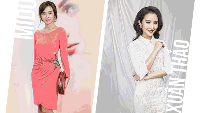 Cân trình thời trang 2 người tình của Phan Thành: Xuân Thảo là bản sao của Midu Ảnh 2