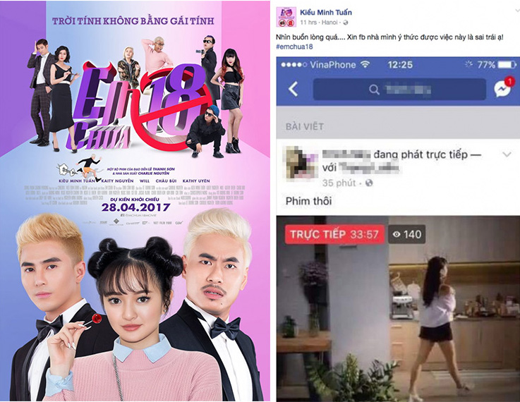 Livestream quay lén phim rạp: Hành vi vô ý thức được bao biện bởi lý lẽ 'trẻ người non dạ' và 'câu like'