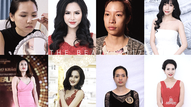 Bất ngờ trước loạt ảnh trước và sau 'dao kéo' của thí sinh The Beauty 2017 Ảnh 2