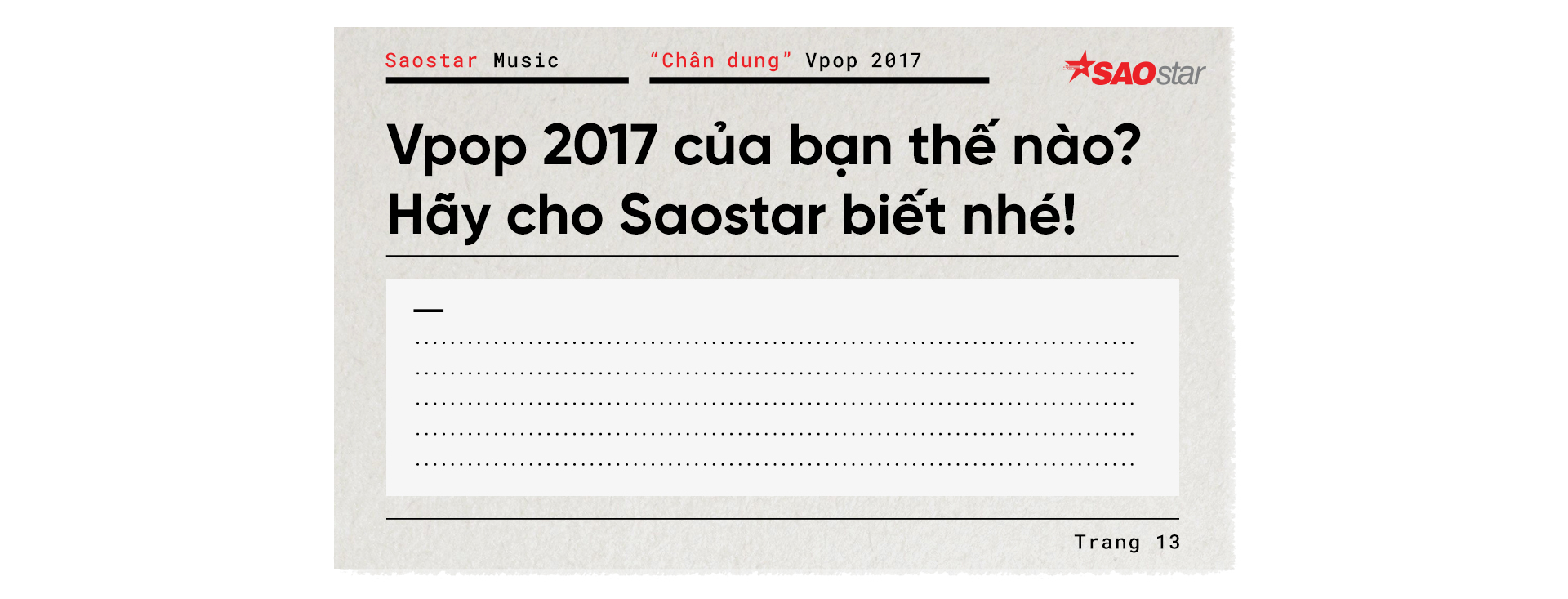 'Cuốn tạp chí' Vpop 2017: Không thiếu dấu ấn nhưng cần… dày trang hơn nữa!