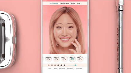 Ứng dụng này sẽ giúp các chị em tìm ra đâu là kiểu kẻ chân mày phù hợp với mình Ảnh 2
