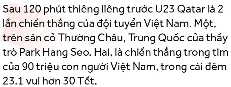 U23 Việt Nam- Chạm vào giấc mơ thần kỳ!