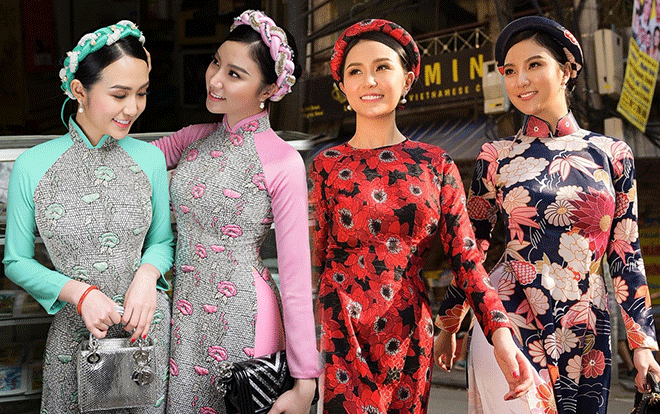 Đôi bạn thân 20 năm tại V-biz Hạnh Sino - Hương Baby ‘đọ sắc’ một chín một mười với áo dài Ảnh 2