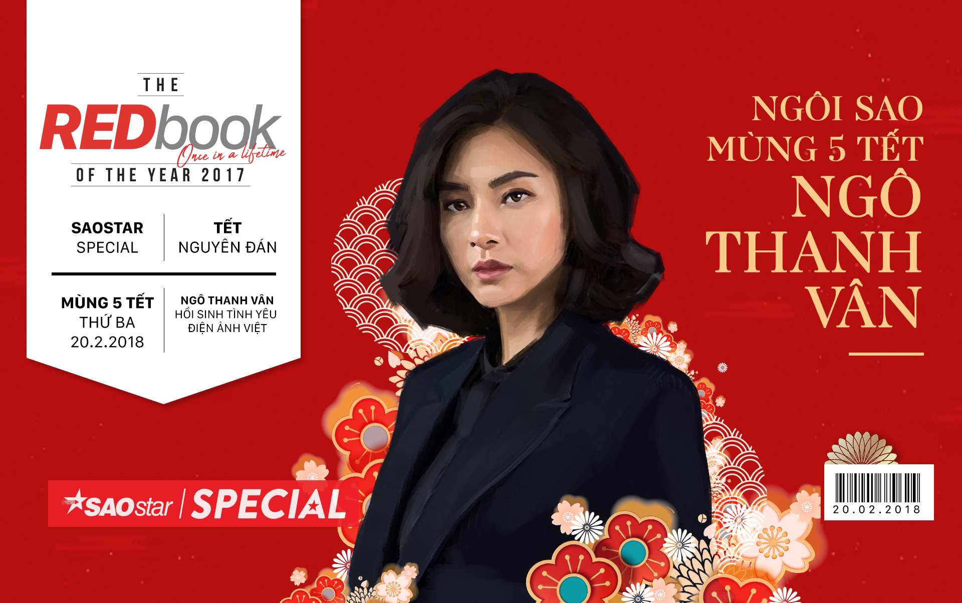 REDbook Tết Mậu Tuất - Ngôi sao mùng 5 Tết: Ngô Thanh Vân Ảnh 2