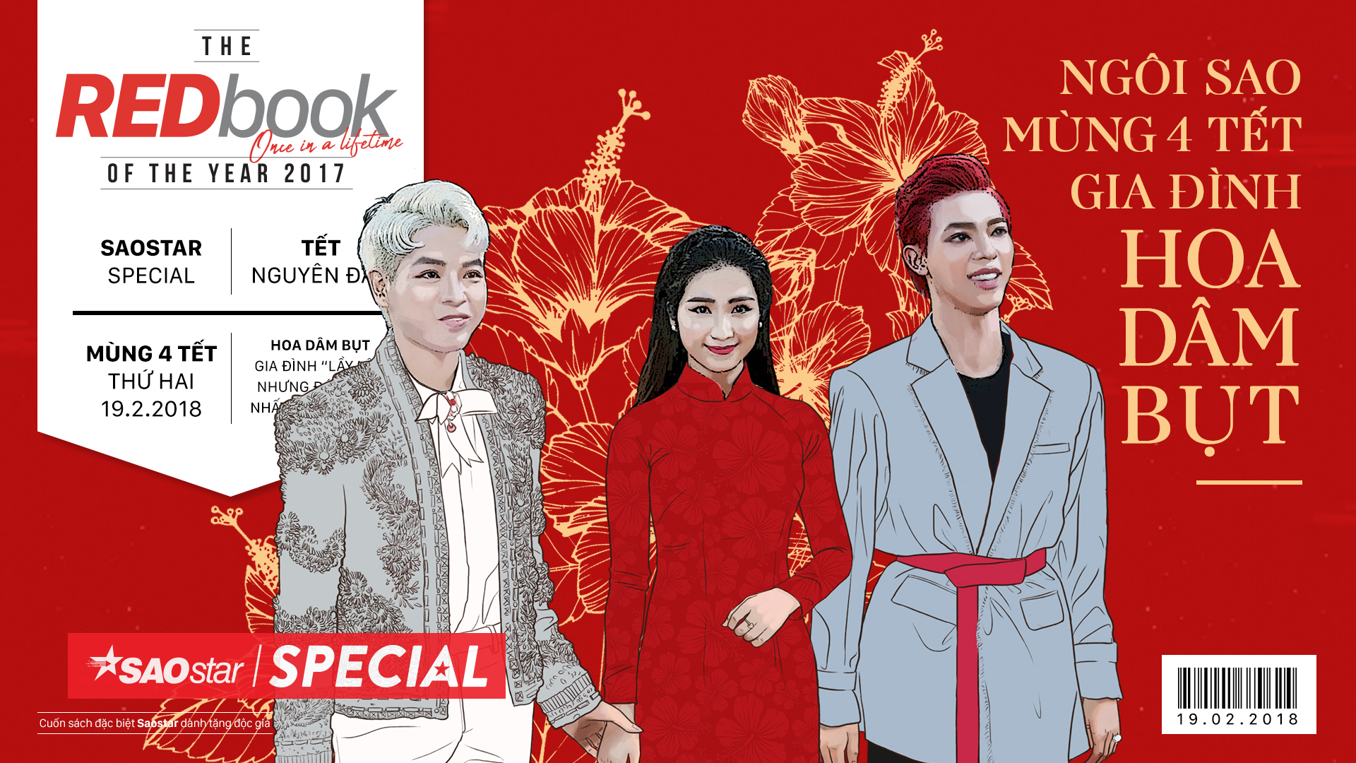 REDbook Tết Mậu Tuất - Ngôi sao mùng 4 Tết: Gia đình Hoa dâm bụt Ảnh 2