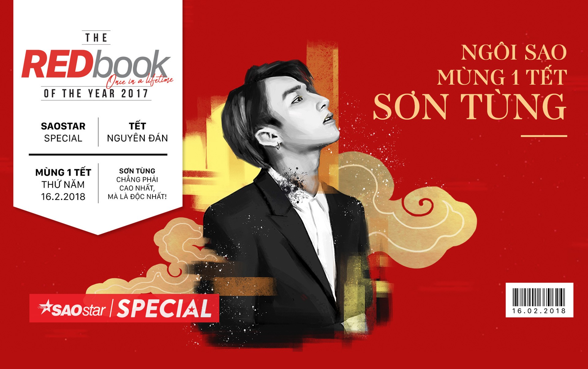 REDbook Tết Mậu Tuất - Ngôi sao mùng 1 Tết: Sơn Tùng Ảnh 2