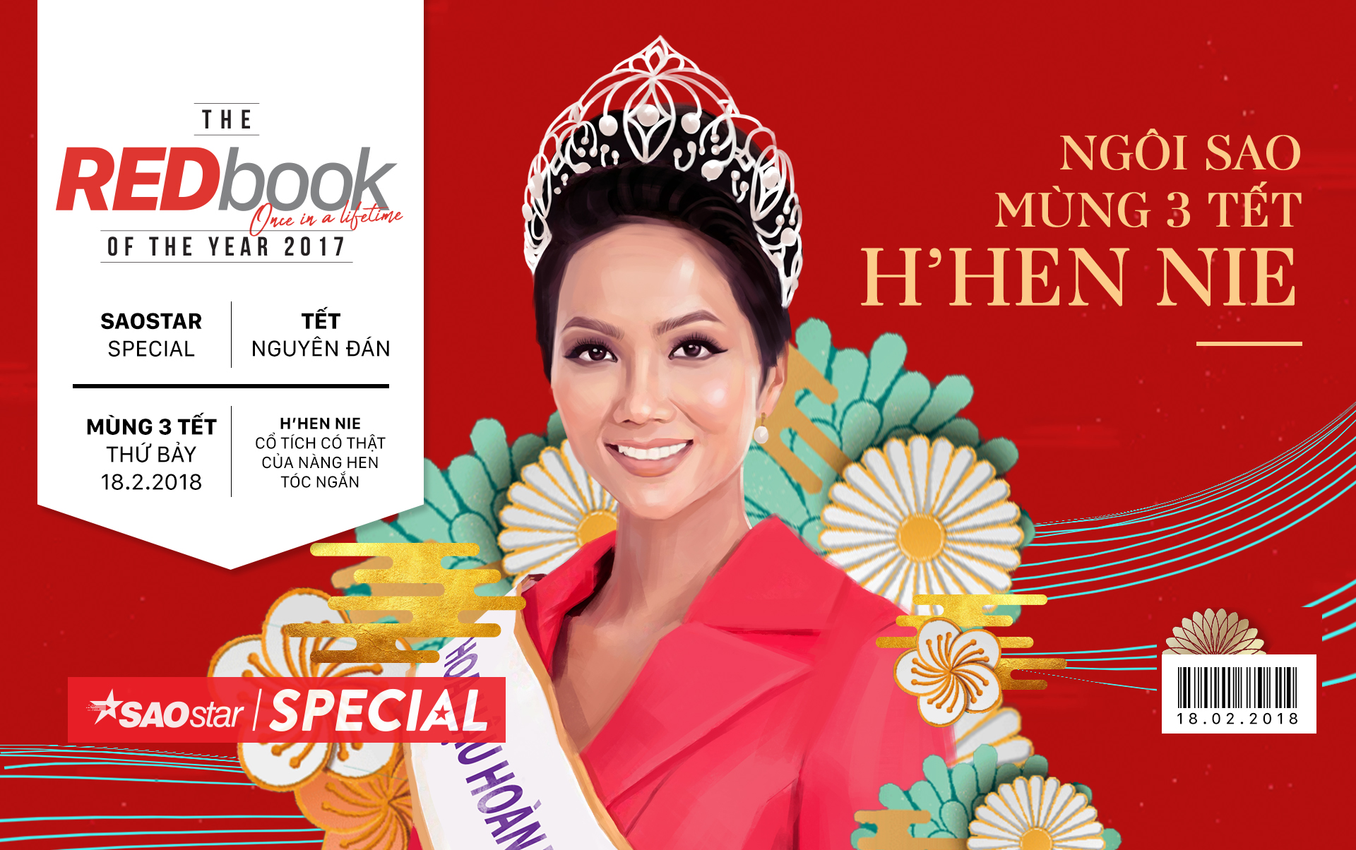 REDbook Tết Mậu Tuất - Ngôi sao mùng 3 Tết: H'Hen Niê Ảnh 2