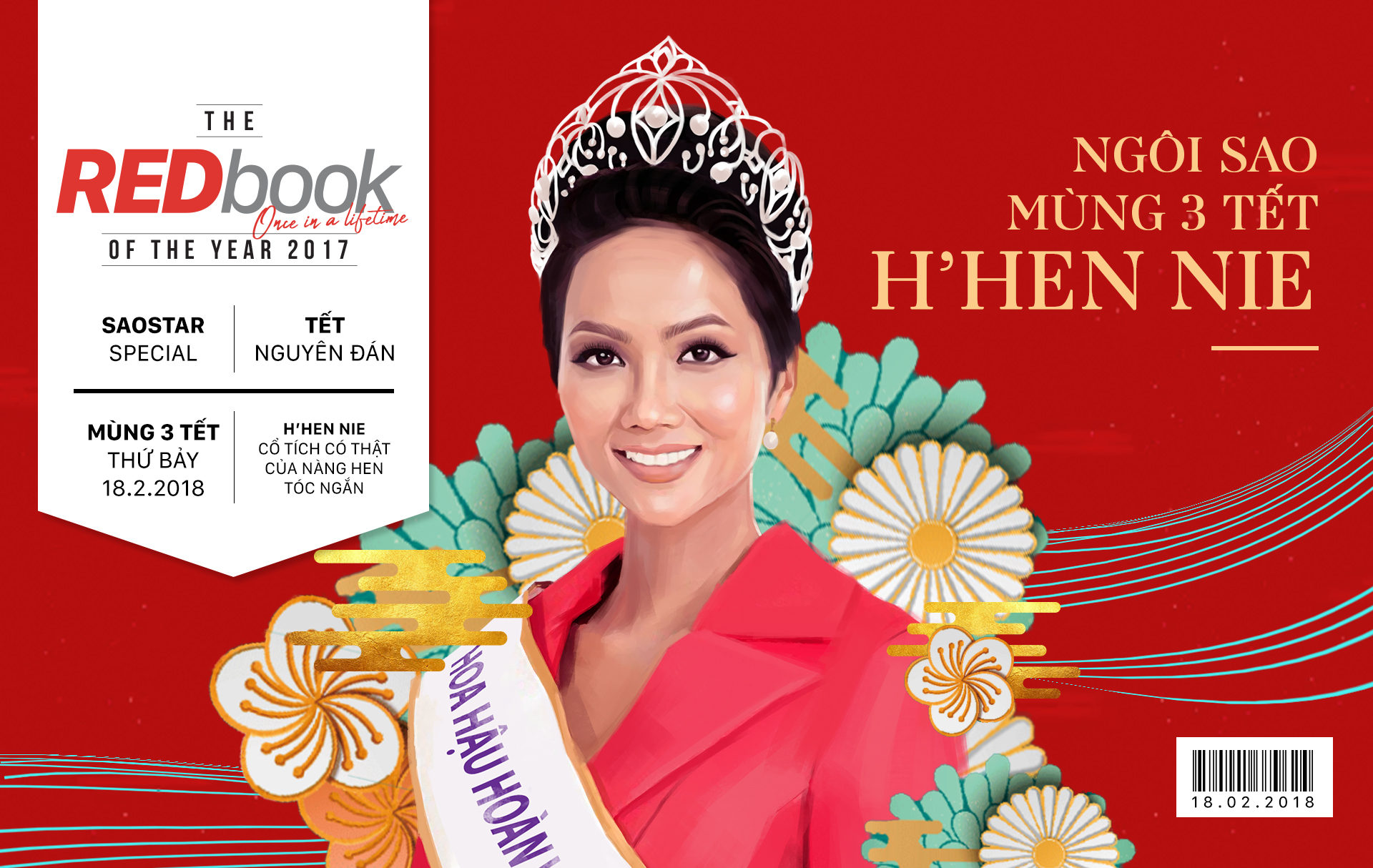 REDbook Tết Mậu Tuất - Ngôi sao mùng 3 Tết: H'Hen Niê