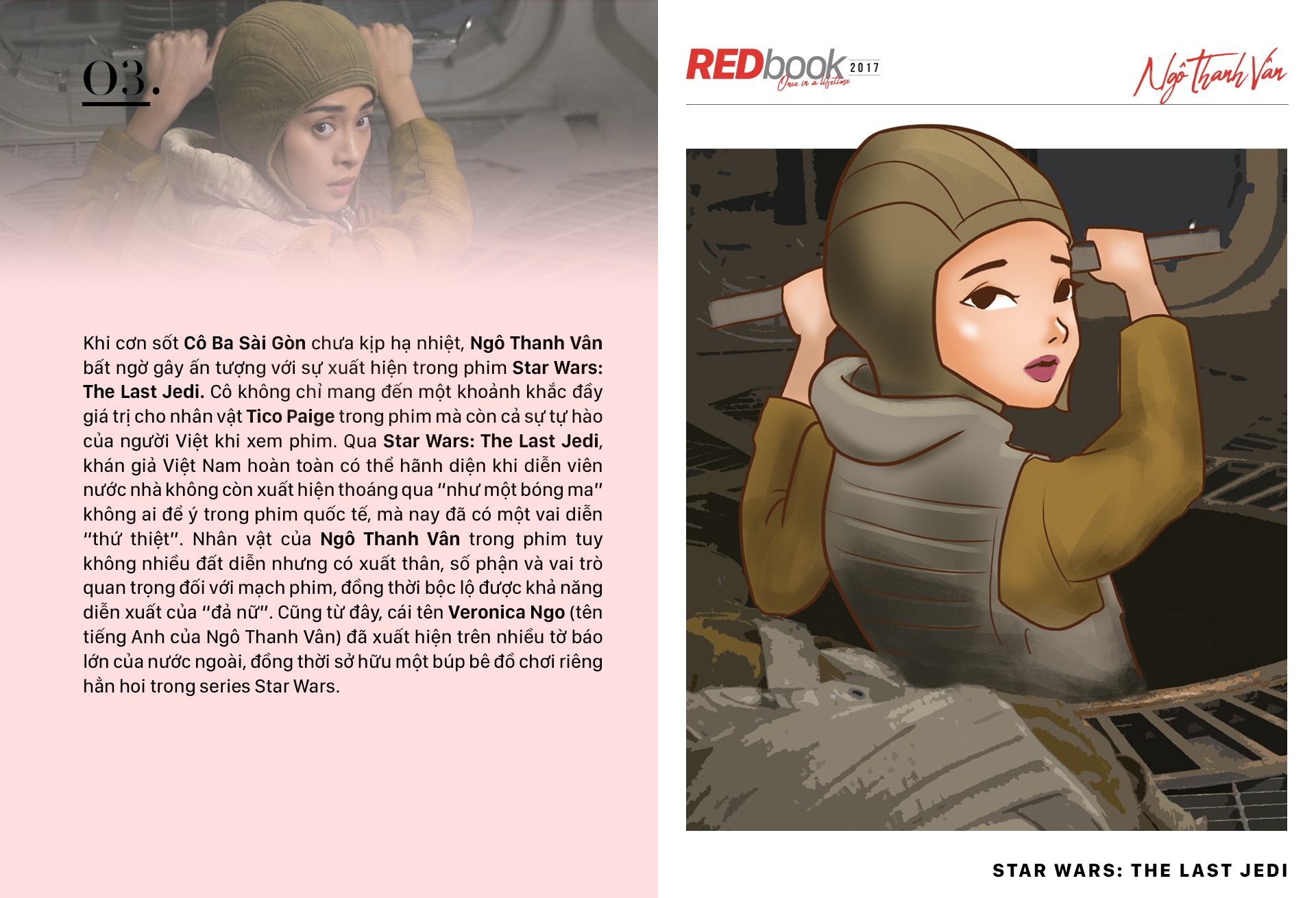 REDbook Tết Mậu Tuất - Ngôi sao mùng 5 Tết: Ngô Thanh Vân