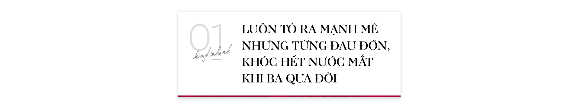 Hồng Kim Hạnh và cú shock mất cha, mất nhà nhưng không dám khóc, phải mạnh mẽ thay phần mẹ Ảnh 2