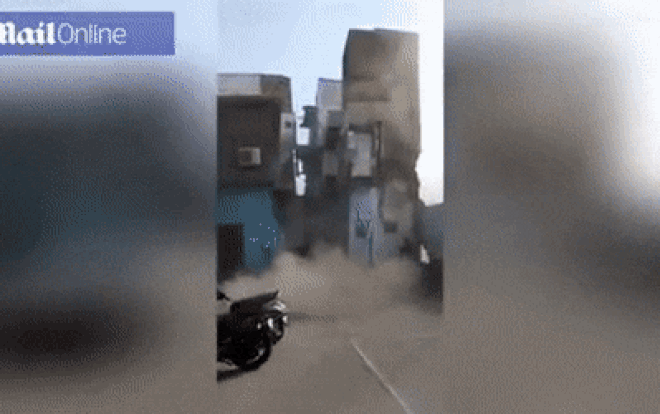 Nhà 3 tầng sụp đổ trong tích tắc vì… chuột Ảnh 2