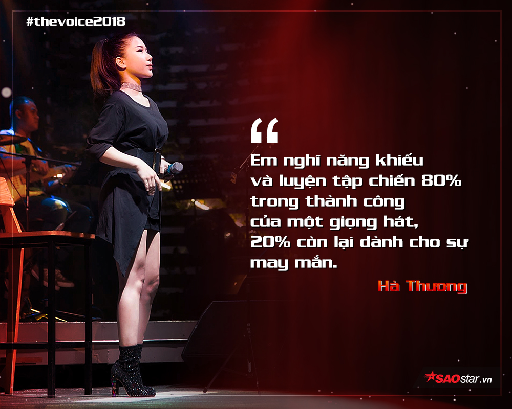 Hà Thương: Những lần rớt tơi bời cho tôi động lực để 'chinh chiến' tại The Voice 2018