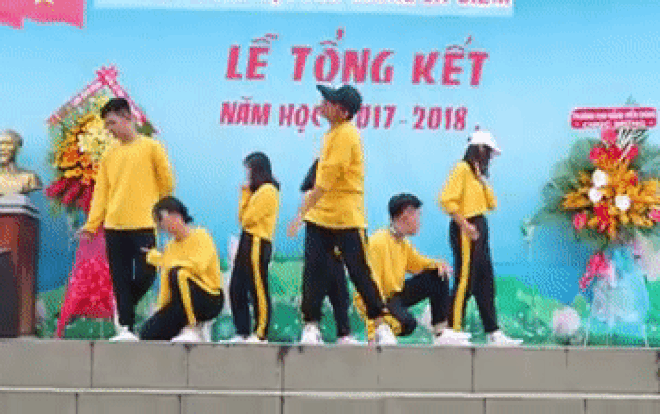 'Đã mắt' với những màn nhảy múa 'cực sung' của học sinh trong mùa bế giảng Ảnh 2