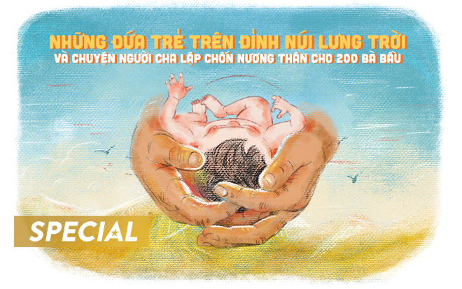 Những đứa trẻ trên đỉnh núi lưng trời và chuyện người cha lập chốn nương thân cho 200 bà bầu Ảnh 2
