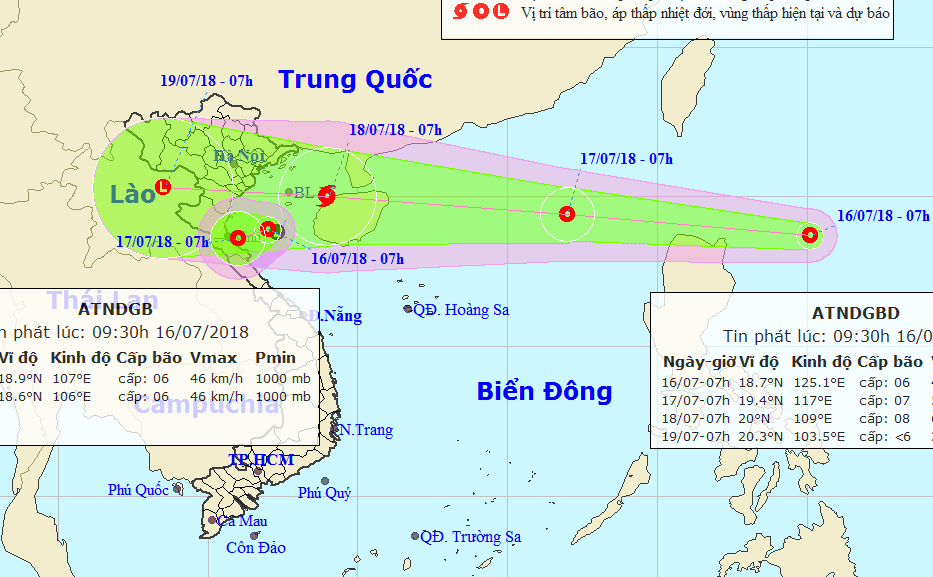 Áp thấp nhiệt đới có thể mạnh lên thành bão, Bắc Bộ mưa lớn diện rộng Ảnh 1