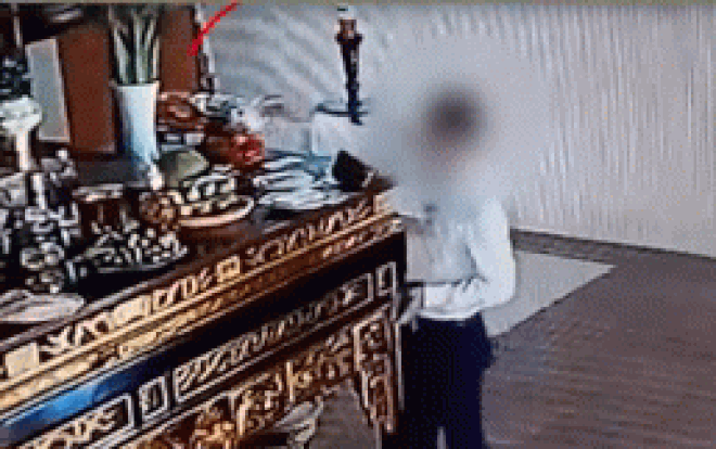 Đã xác định được danh tính 'soái ca' ăn mặc bảnh bao lấy trộm tiền công đức tại chùa ở Vĩnh Phúc Ảnh 2