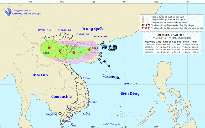 Bão số 4 giật cấp 11 đi vào phía Đông vịnh Bắc Bộ: Bộ Quốc phòng huy động nửa triệu người ứng phó Ảnh 2