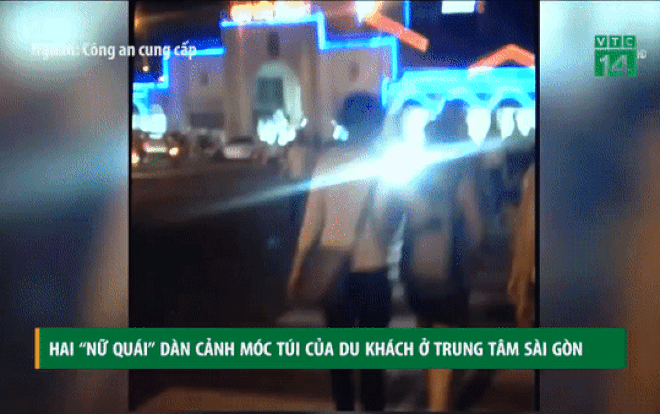 Tóm gọn 2 'nữ quái' chuyên dàn cảnh móc túi du khách tại Trung tâm Sài Gòn Ảnh 2