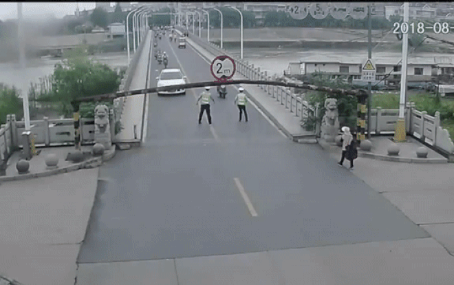 Nam thanh niên lái xe, đâm trực diện vào cảnh sát rồi bỏ chạy Ảnh 2