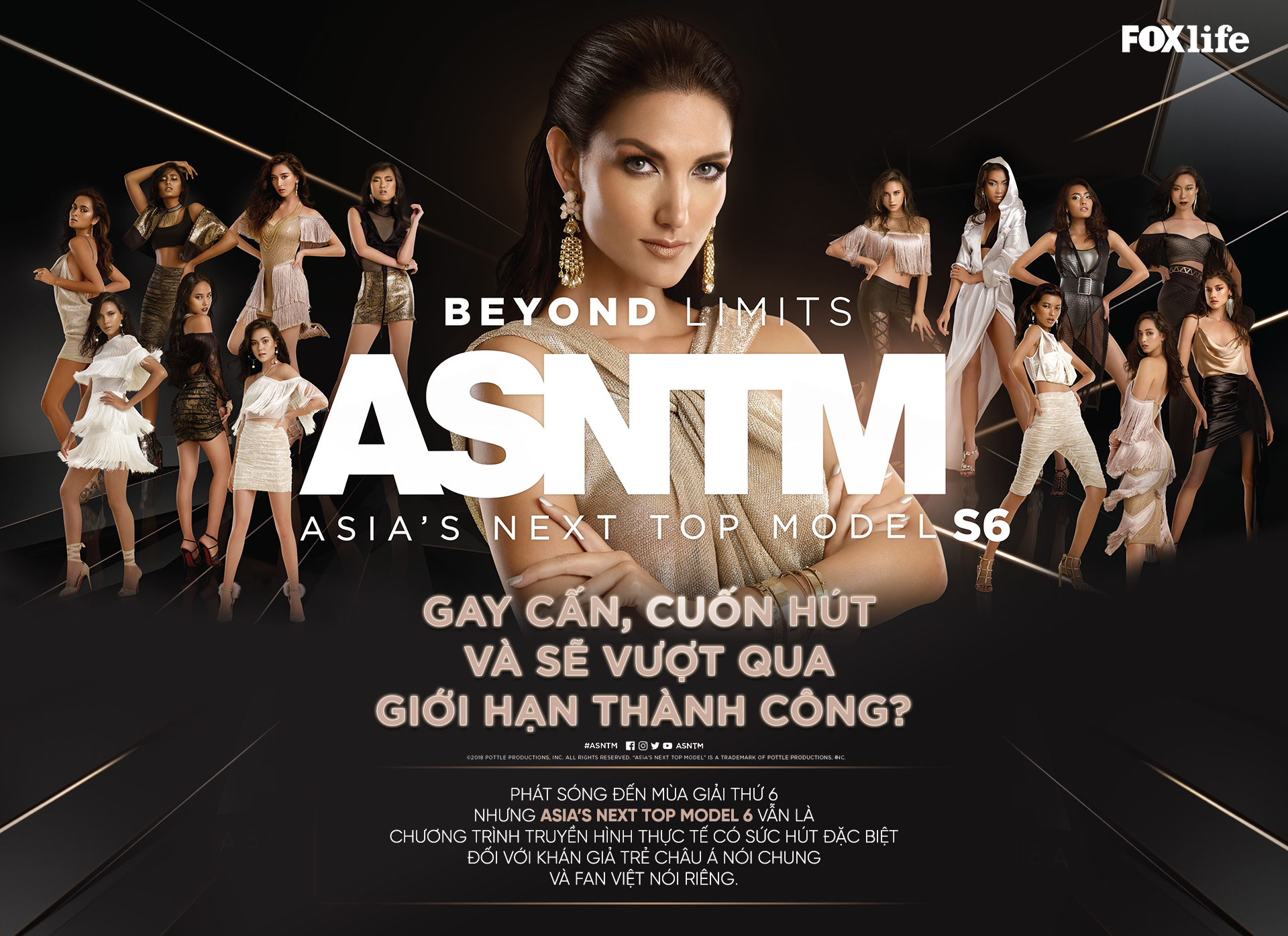 Asia’s Next Top Model 6: Gay cấn, cuốn hút và sẽ vượt qua giới hạn thành công?