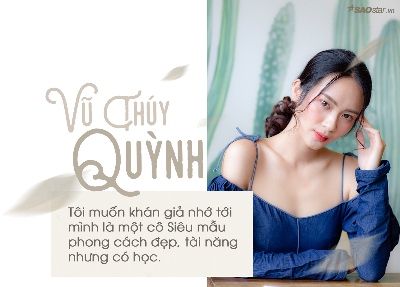 Nữ sinh giành giải Siêu mẫu Phong cách Vũ Thúy Quỳnh: 'Hãy là một người mẫu tài năng, xinh đẹp nhưng có học' Ảnh 1