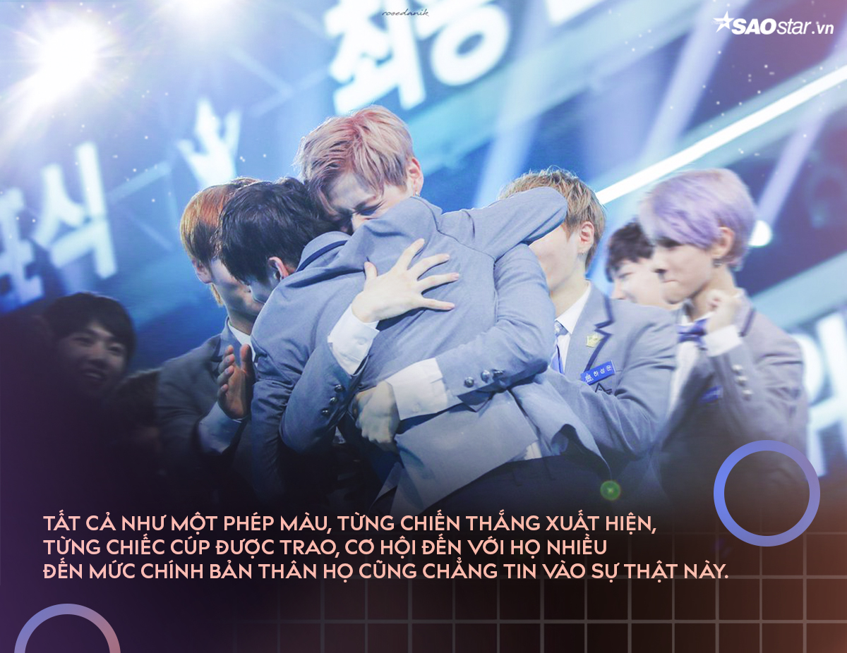 WANNA ONE và chuyến tàu từ những nỗ lực đến với kỳ tích - Encourage to success!