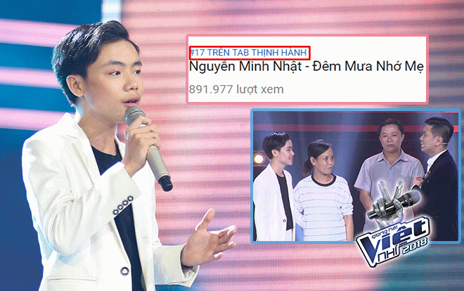 'Cậu bé dân ca' Minh Nhật 'gây bão' Youtube Trending, tiết mục Giấu mặt cán mốc 'triệu view' Ảnh 2