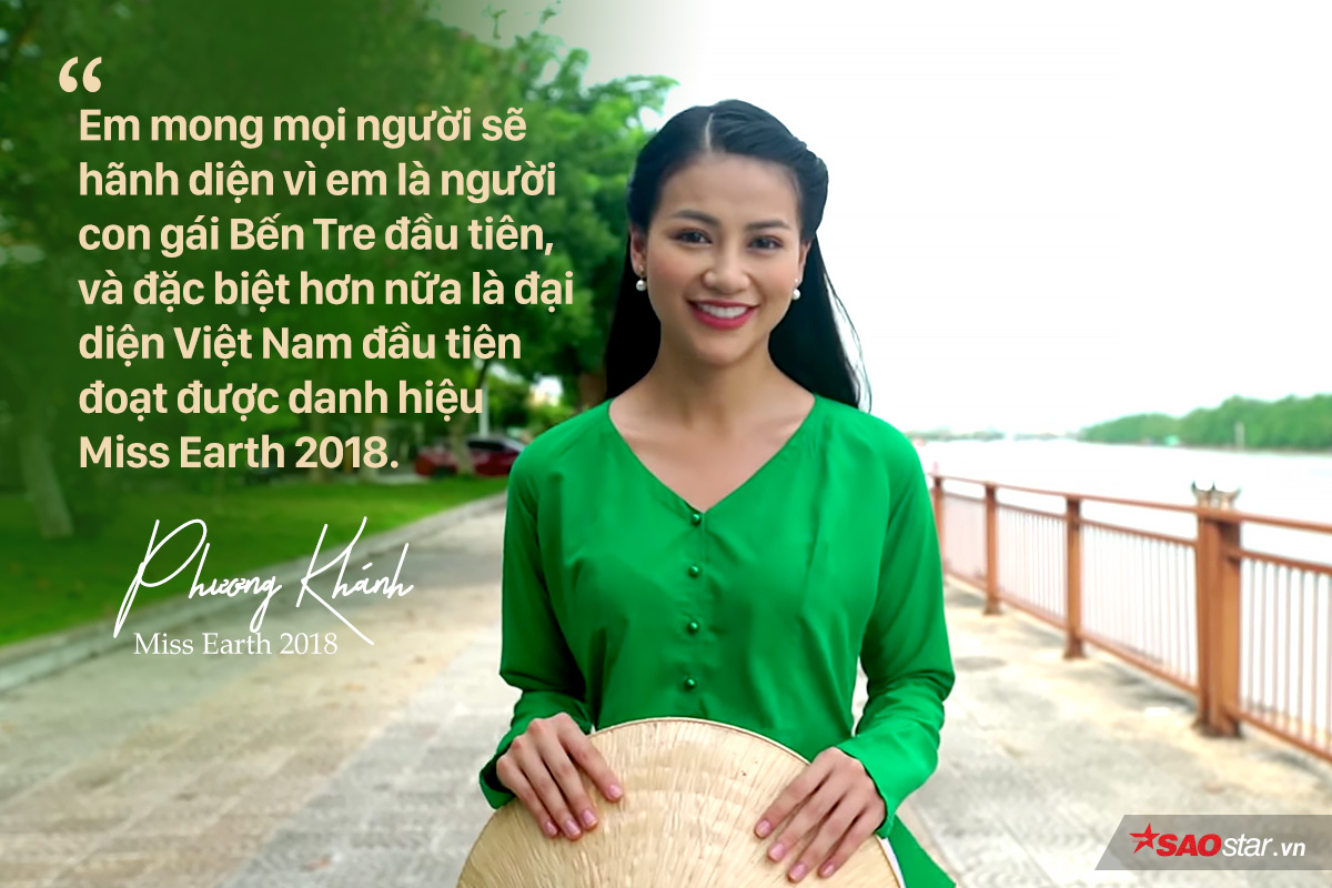 Độc quyền: 'Phương Khánh cảm thấy như trong mơ, đến giờ vẫn chưa tin mình đã là Miss Earth 2018!' Ảnh 1