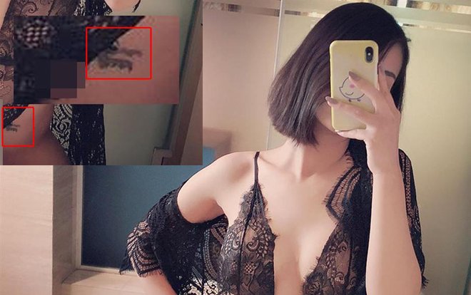 Sau khi đăng ảnh không mặc gì Hồng Quế lại gây sốc khi khoe hình xăm ngay  vùng nhạy cảm