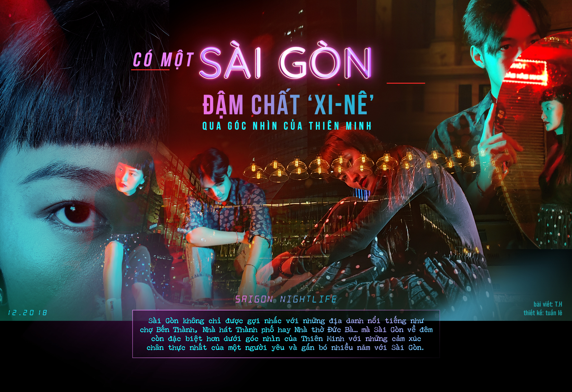 Có một Sài Gòn đậm chất ‘xi-nê’ qua góc nhìn của Thiên Minh