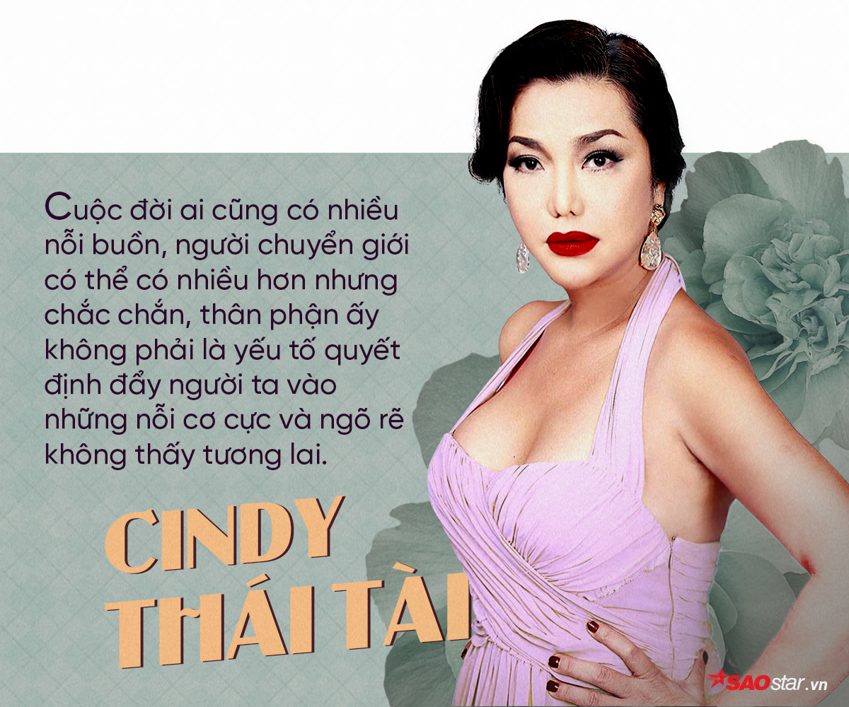 Người chuyển giới đầu tiên ở Việt Nam Cindy Thái Tài: 'Ngưng tỏ ra đáng thương và lấy thước đo sinh con để tự hạ thấp mình' Ảnh 3