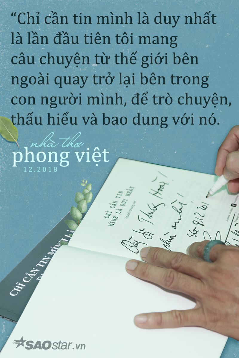 Nhà thơ Phong Việt : 'Tôi học cách sống với nỗi buồn nhiều hơn niềm vui…' Ảnh 7