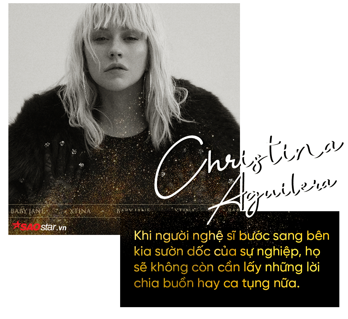 Khi Christina Aguilera của tôi bước sang bên kia sườn dốc Ảnh 8