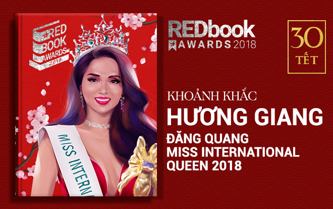 REDbook Tết Kỷ Hợi - Ngôi sao 30 Tết: Hoa hậu Hương Giang Ảnh 2