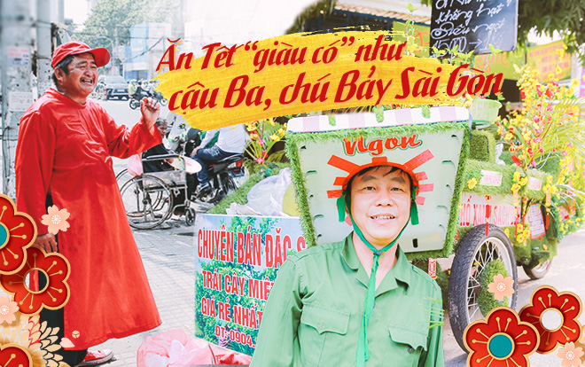 Tết ‘giàu có’ như cậu Ba, chú Bảy Sài Gòn: Nhảy múa 'điên khùng' kiếm tiền nuôi con, tự tạo Tết trên chiếc xe di động Ảnh 2