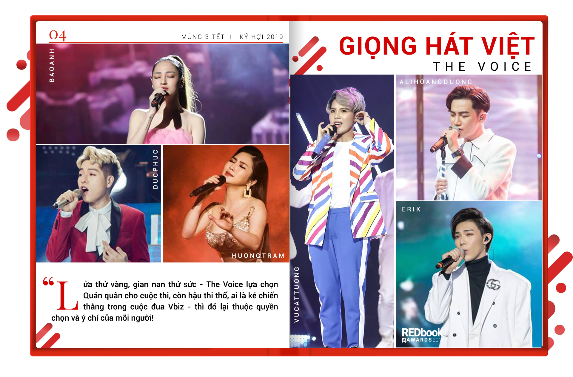 REDbook Tết Kỷ Hợi - Ngôi sao mùng 3 Tết: Nút chặn đặc biệt của The Voice 2018 Ảnh 9