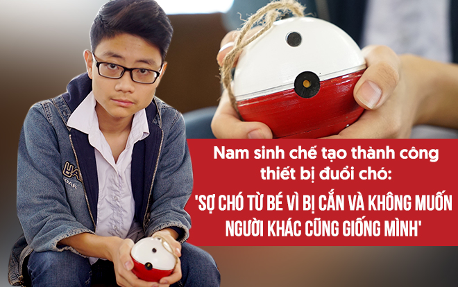 Nam sinh chế tạo thành công máy đuổi chó: Từng đi viện 60 lần/tháng, mơ ước thành bác sĩ Ảnh 2