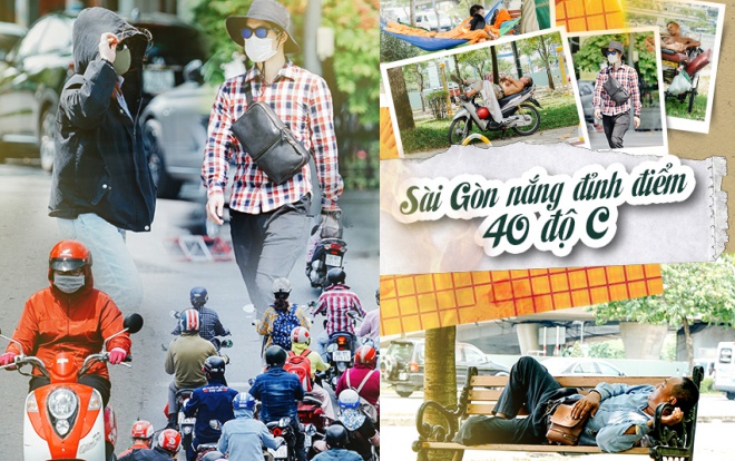 Nắng gắt hơn 40 độ C, hàng nghìn lao động nghèo Sài Gòn vạ vật trú ẩn dưới gốc cây, gầm cầu và bờ sông Ảnh 2