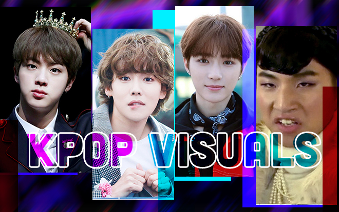 Visual nhóm nhạc nam Kpop.