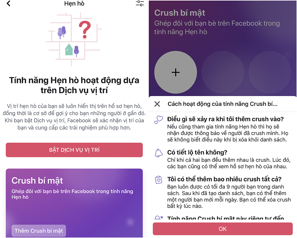 Tính năng Secret Crush trên Facebook có mặt tại Việt Nam